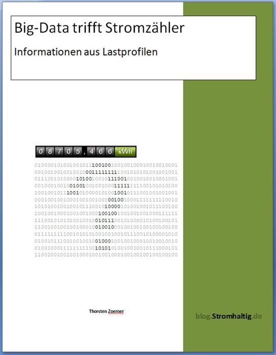 Big Data trifft Stromzähler