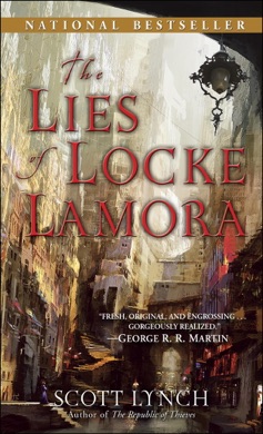 Capa do livro The Lies of Locke Lamora de Scott Lynch