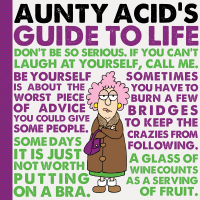 Ged Backland - Aunty Acid's Guide to Life artwork