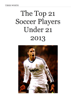The Top 21 Soccer Players Under 21 2013 - Tiber Worth