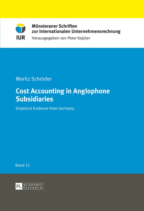 Cost Accounting in Anglophone Subsidiaries