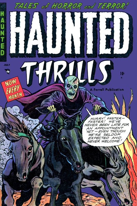 Haunted Thrills, Number 10, Death At the Mardi Gras