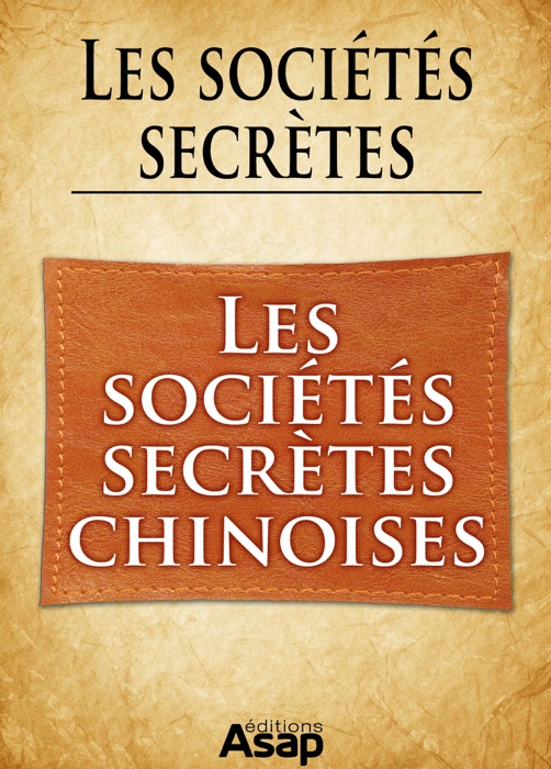 Les sociétés secrètes chinoises