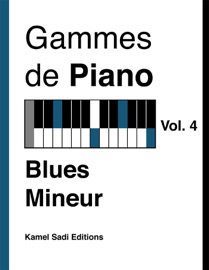 Livres Couvertures de Gammes de Piano Vol. 4