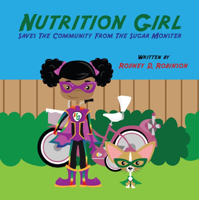 Nutrition Girl Saves The Community From The Sugar Monster