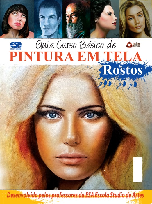 Guia Curso Básico Pintura em Tela - Rostos Ed.01