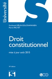 Livres Couvertures de Droit constitutionnel