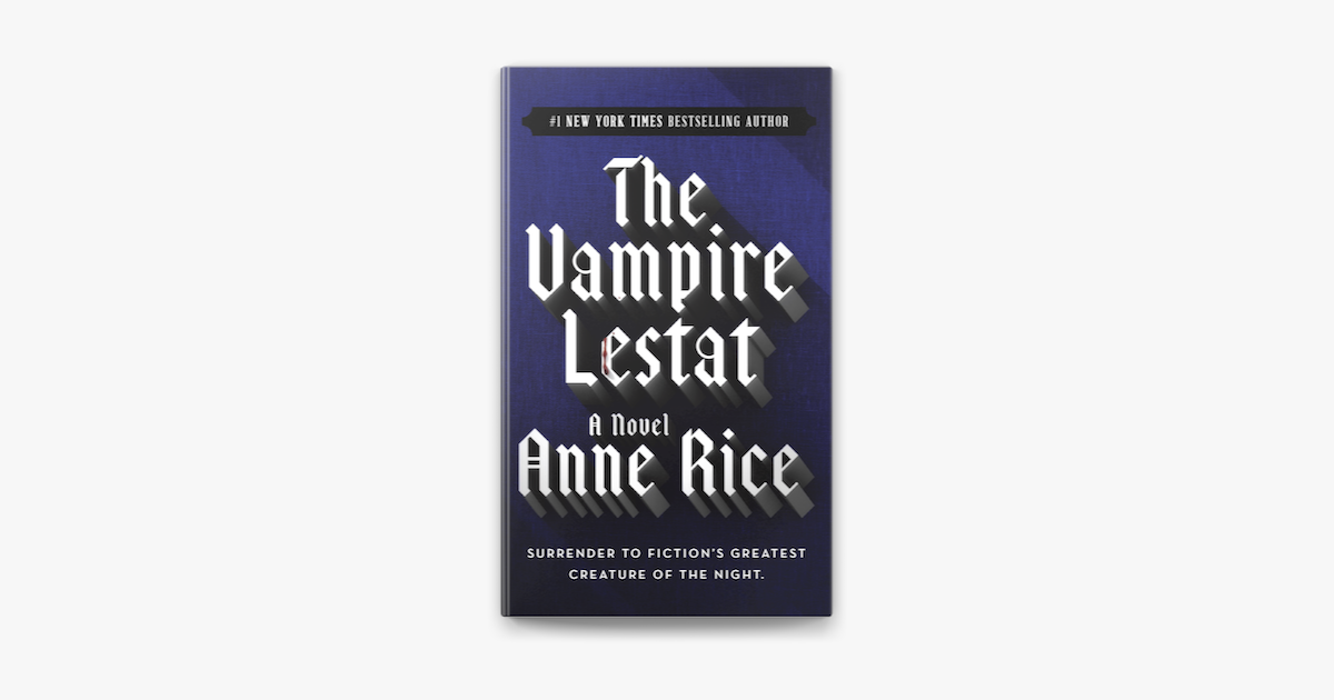 the vampire lestat book