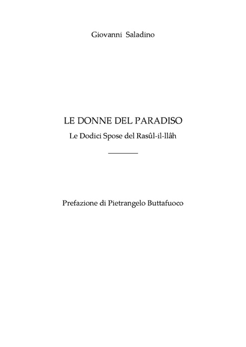 Le Donne del Paradiso