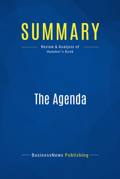 Summary: The Agenda