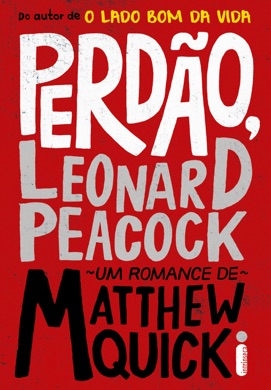Capa do livro Perdão, Leonard Peacock de Matthew Quick