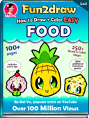 How to Draw + Color Easy Food - Fun2draw Lv. 1 - Mei Yu