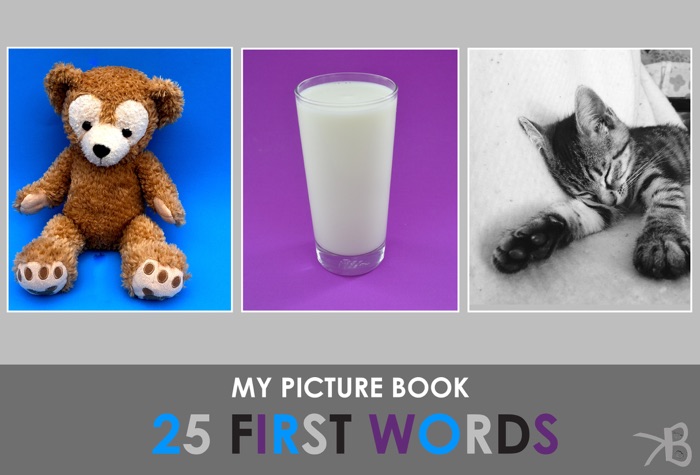 My picture book – 25 first words