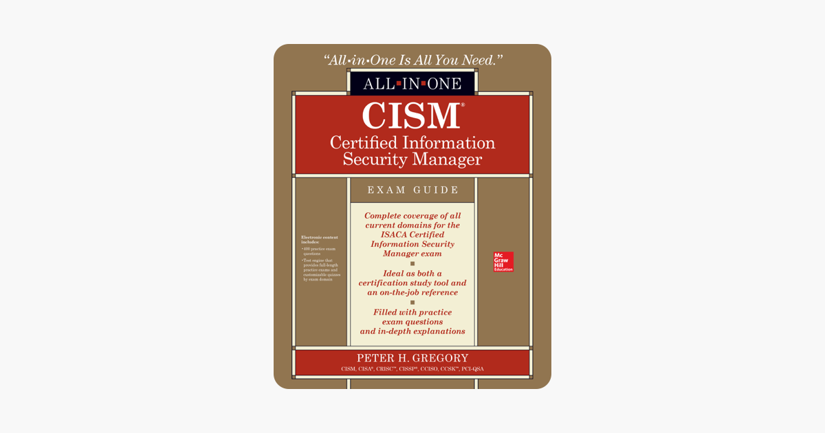 CISM Authorized Test Dumps
