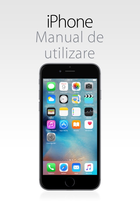 Manual de utilizare iPhone pentru iOS 9.3