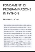 Fondamenti di Programmazione in Python - Fabio Pellacini