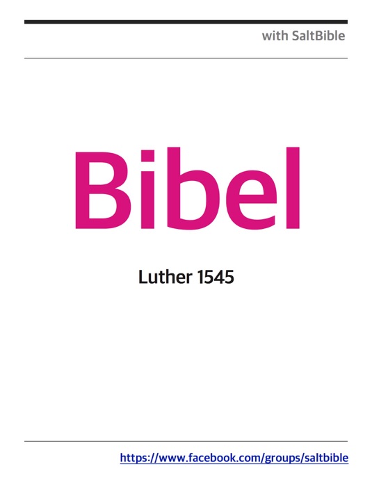 Luther Bibel