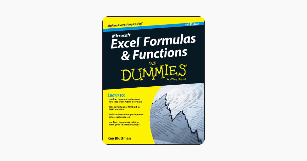mac excel for dummies