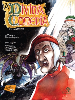 Capa do livro A Divina Comédia em Quadrinhos de Dante Alighieri