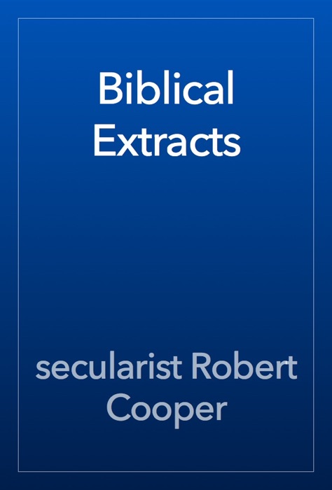 Biblical Extracts