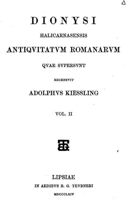 Antiqvitatvm romanarvm qvae svpersvnt - Vol. II