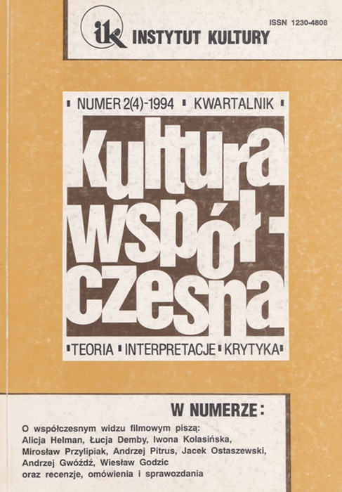 Kultura Współczesna 2/1994