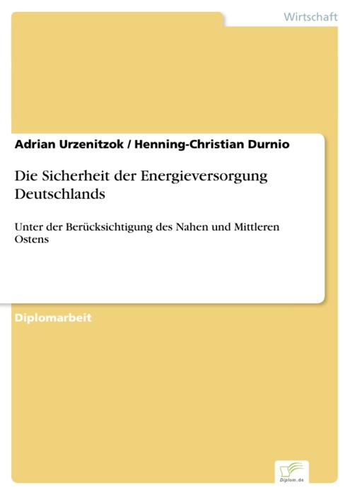 Die Sicherheit der Energieversorgung Deutschlands