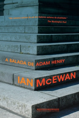 Capa do livro A Balada de Adam Henry de Ian McEwan