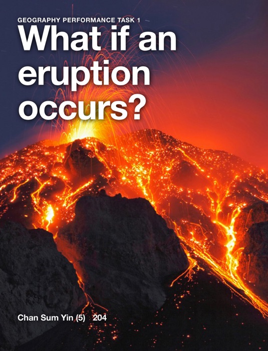 What if an eruption occurs?