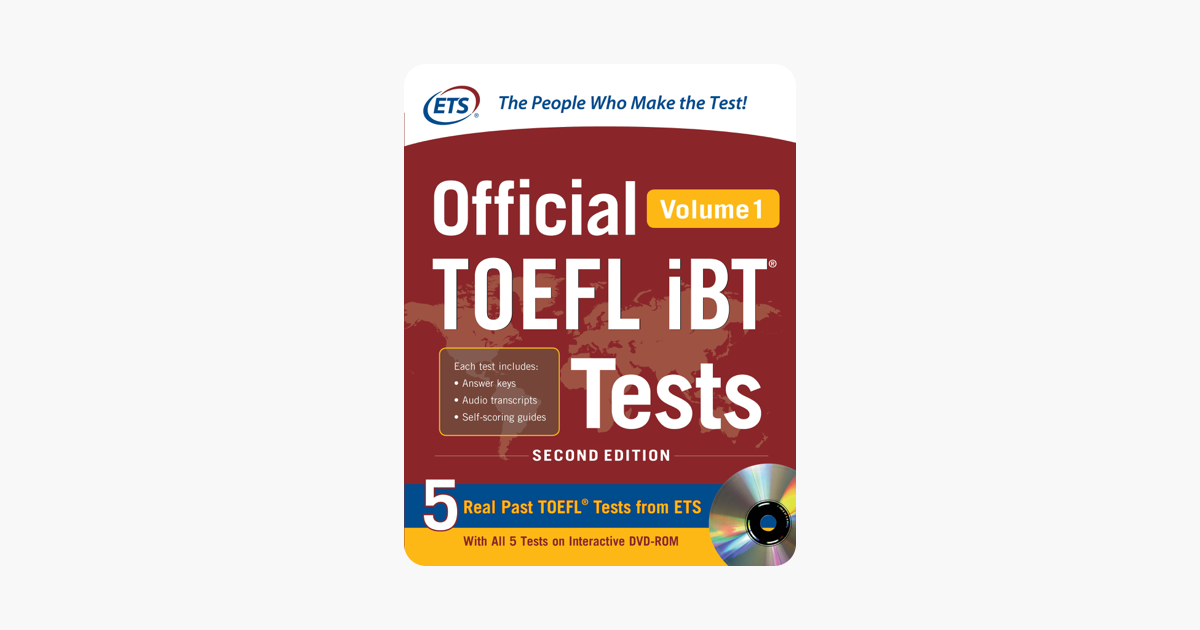 Official Toefl Ibt 174 Tests Volume 1 2nd Edition Ebook On