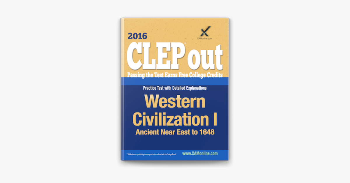 ‎CLEP Western Civilization I: Ancient Near East To 1648 On Apple Books