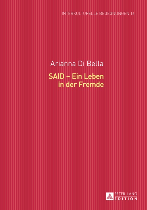 SAID – Ein leben in der fremde