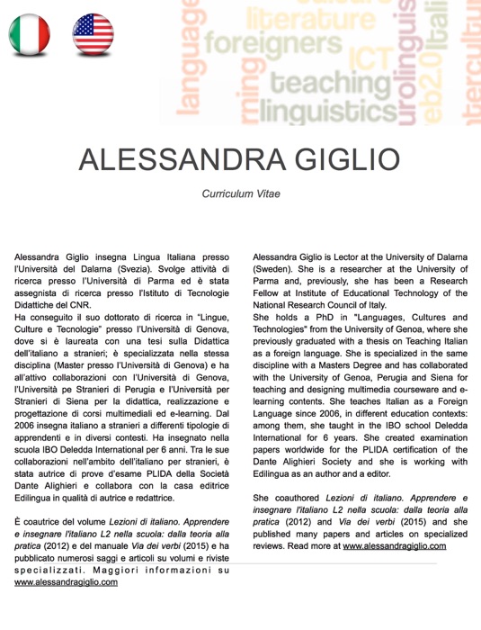 Alessandra Giglio - cv