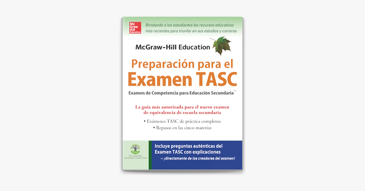 apple books에서 만나는 mcgraw hill education preparación para el examen tasc