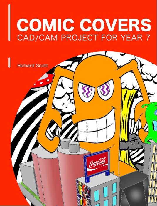 Creating Comic Covers using SketchUp and Adobe Photoshop
