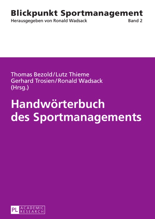 Handwörterbuch des Sportmanagements