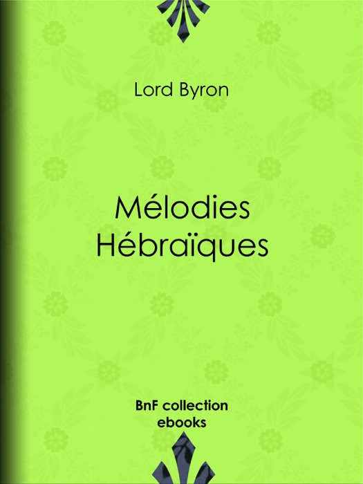 Mélodies Hébraïques