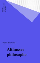 Book's Cover of Althusser philosophe