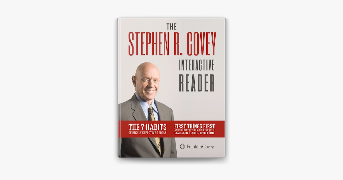 â žthe Stephen R Covey Interactive Reader En Apple Books â žthe Stephen R Covey Interactive Reader En Apple Books