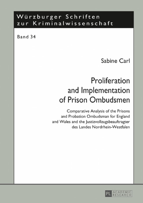 Proliferation and Implementation of Prison Ombudsmen