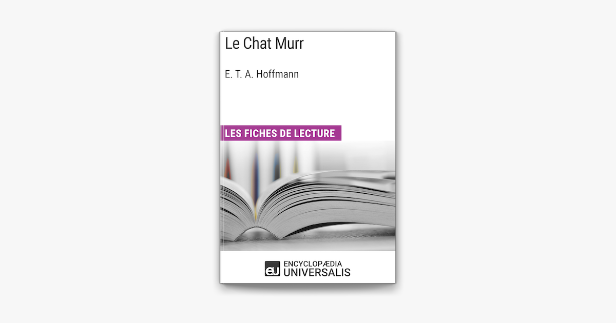 Le Chat Murr D E T A Hoffmann Su Apple Books