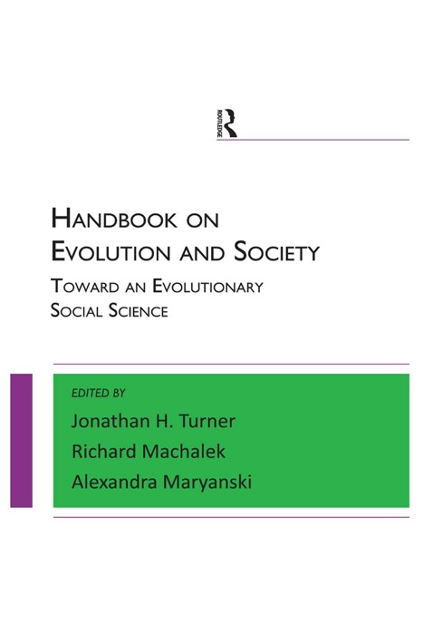 Handbook on Evolution and Society