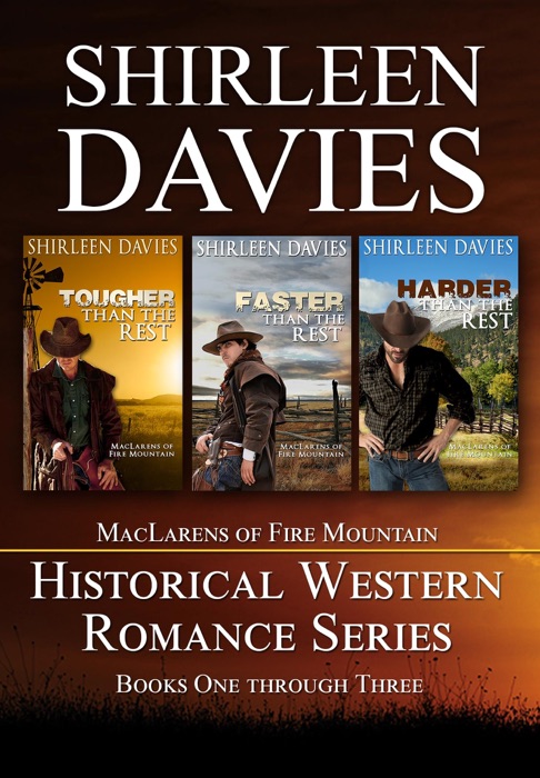 MacLarens of Fire Mountain Boxed Set Books 1 - 3 Historical Western Romance Series
