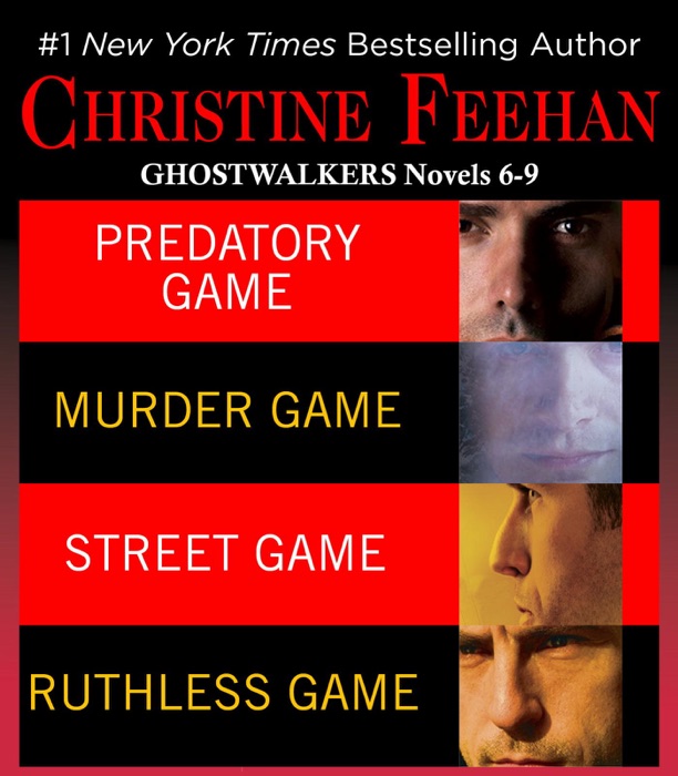 Christine Feehan Ghostwalkers Novels 6-9