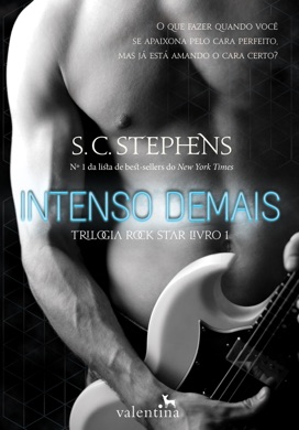 Capa do livro Intenso Demais de S.C. Stephens