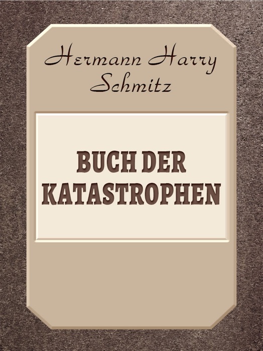 Buch der Katastrophen