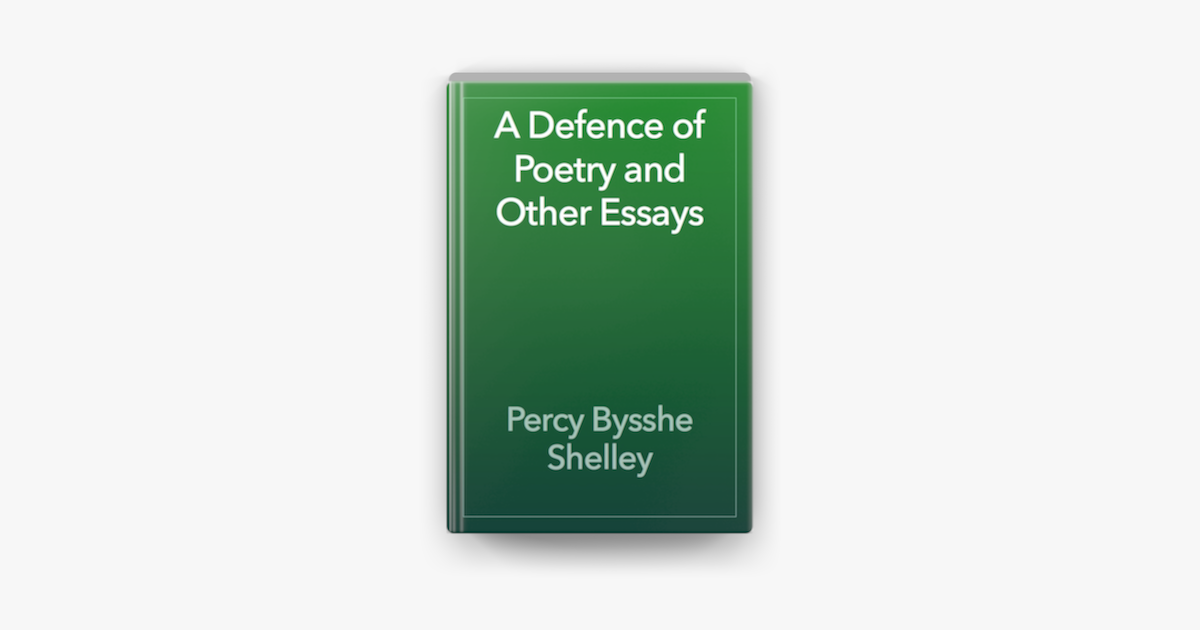 essays on defence of poetry