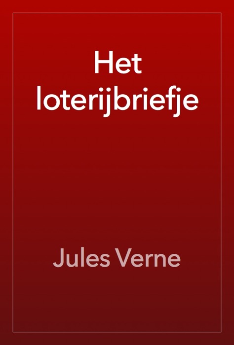 Het loterijbriefje