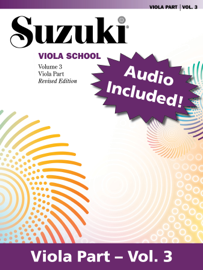 Suzuki Viola School - Volume 3 (Revised)