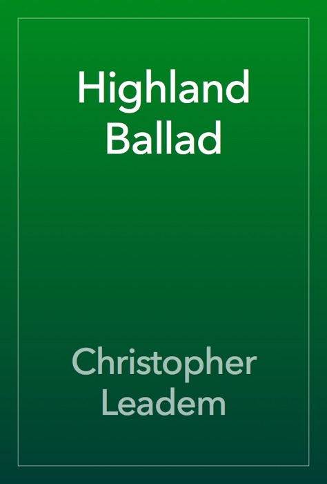 Highland Ballad